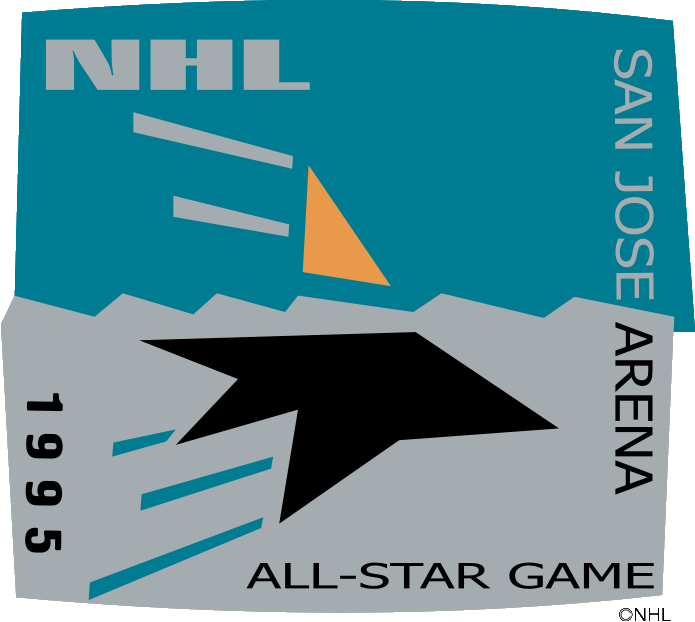 NHL All-Star Game 1995 Unused Logo DIY iron on transfer (heat transfer)